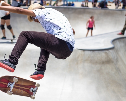 Skateboard nike brand activation