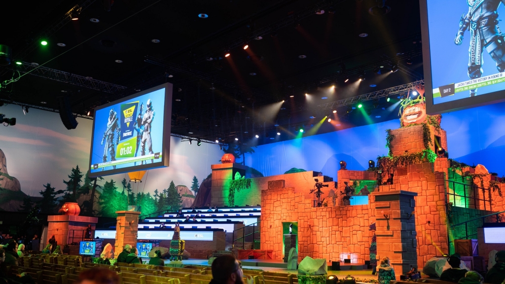 esports tournament stage by ESL